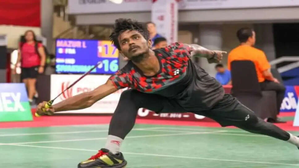 Asia para games won gold medalist player Naveen sivakumar 