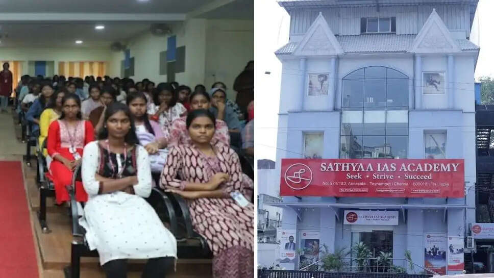 UPSC free training classes in SATHYAA IAS ACADEMY