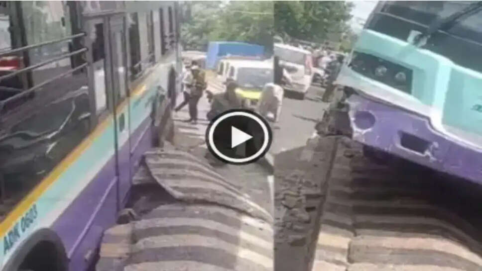 Behind to Chennai Highcourt bus accident 